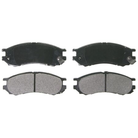 Wagner Brakes Semi-Met Disc Pad Set, Zx728 ZX728